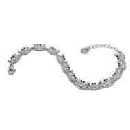 PULSERA ZO14994B PLATEADO Acero Inoxidable 2B43