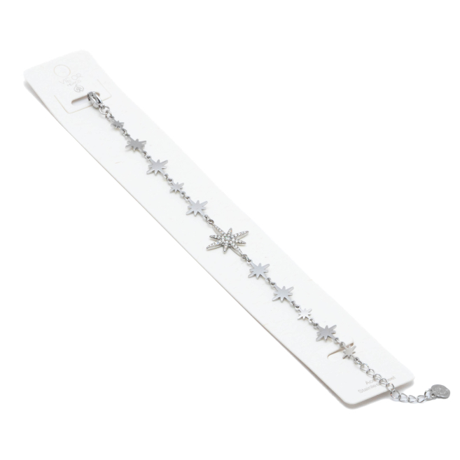 PULSERA ZO11748B PLATEADO Acero Inoxidable 2B48