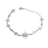 PULSERA ZO11748B PLATEADO Acero Inoxidable 2B48
