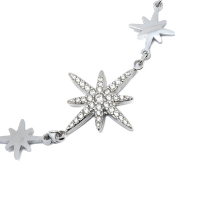 PULSERA ZO11748B PLATEADO Acero Inoxidable 2B48
