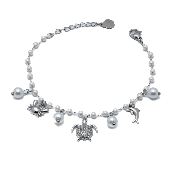 PULSERA ZO15728B PLATEADO Acero Inoxidable 2B42