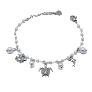 PULSERA ZO15728B PLATEADO Acero Inoxidable 2B42