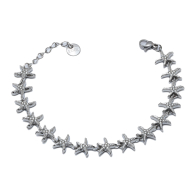 PULSERA ZO15417B PLATEADO Acero Inoxidable 2B48