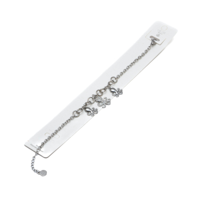 PULSERA ZO15740B PLATEADO Acero Inoxidable 2B43