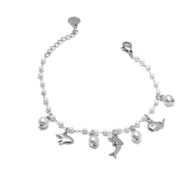 PULSERA ZO15731B PLATEADO Acero Inoxidable 2B42