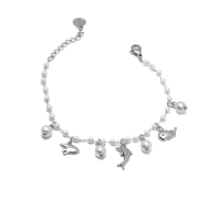 PULSERA ZO15731B PLATEADO Acero Inoxidable 2B42