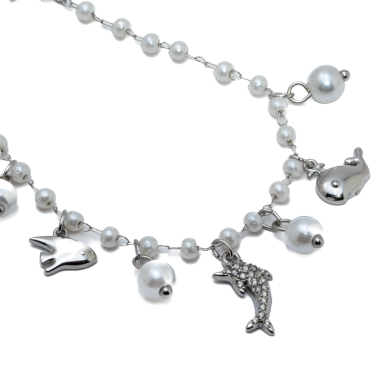 PULSERA ZO15731B PLATEADO Acero Inoxidable 2B42