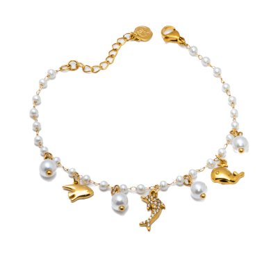 PULSERA ZO15731B DORADO Acero Inoxidable 2B42