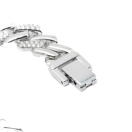 PULSERA ZO15137B PLATEADO Acero Inoxidable 2B37