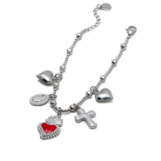 PULSERA ZO12507B PLATEADO Acero Inoxidable 2C44