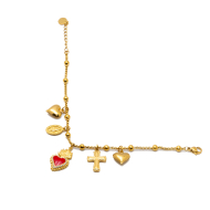 PULSERA ZO12507B DORADO Acero Inoxidable 2C44