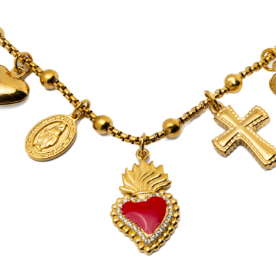 PULSERA ZO12507B DORADO Acero Inoxidable 2C44