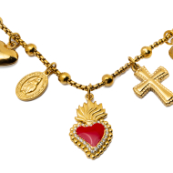 PULSERA ZO12507B DORADO Acero Inoxidable 2C44