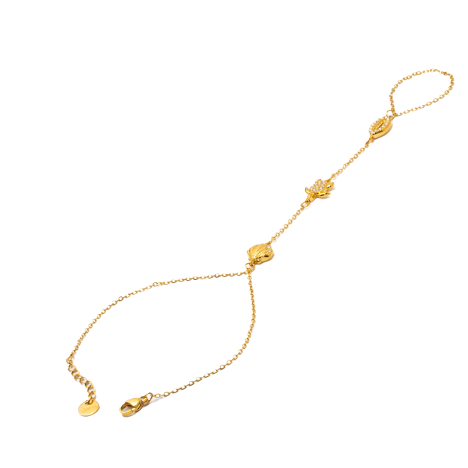 PULSERA ZO15302B DORADO Acero Inoxidable 2B31