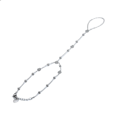 PULSERA ZO15287B PLATEADO Acero Inoxidable 2B31