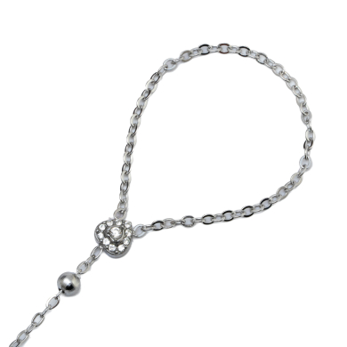 PULSERA ZO15287B PLATEADO Acero Inoxidable 2B31