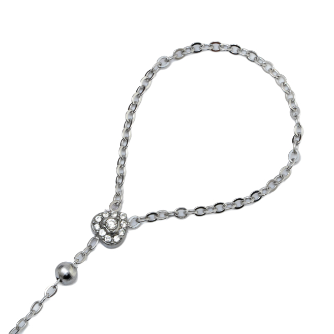 PULSERA ZO15287B PLATEADO Acero Inoxidable 2B31