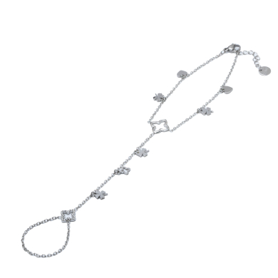 PULSERA ZO15769B PLATEADO Acero Inoxidable 2B31