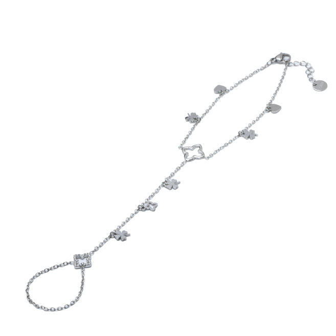 PULSERA ZO15769B PLATEADO Acero Inoxidable 2B31