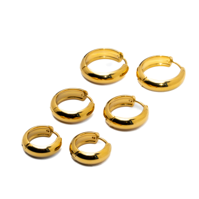 ARETES ZO12757E DORADO Acero Inoxidable F46