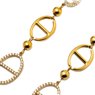 ARETES ZO15162E DORADO Acero Inoxidable F58