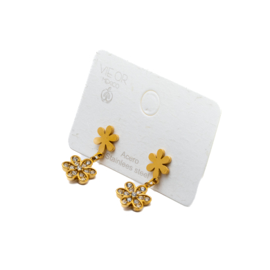 ARETES ZO14864E DORADO Acero Inoxidable G22