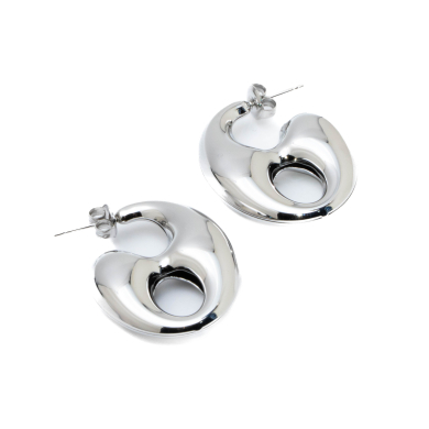 ARETES ZO11502E250 PLATEADO Acero Inoxidable F58