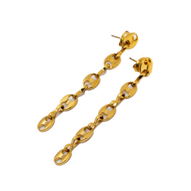 ARETES ZO1303E DORADO Acero Inoxidable F58