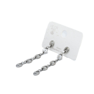 ARETES ZO1303E PLATEADO Acero Inoxidable F58