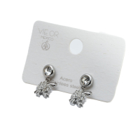ARETES ZO15045E PLATEADO Acero Inoxidable F58