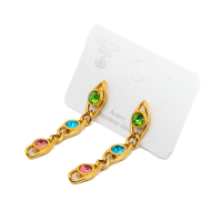 ARETES ZO15780E MULTICOLOR DORADO Acero Inoxidable G44