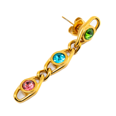 ARETES ZO15780E MULTICOLOR DORADO Acero Inoxidable G44