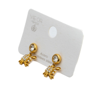 ARETES ZO15045E DORADO Acero Inoxidable F58