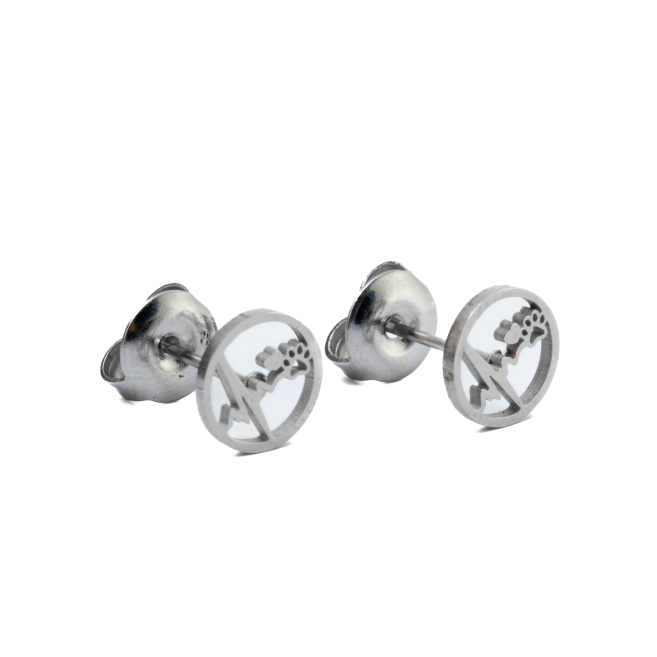 ARETES ZO1942E PLATEADO Acero Inoxidable F16