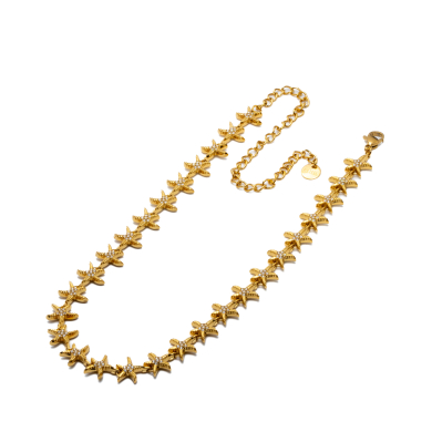 COLLAR ZO15418N DORADO Acero Inoxidable E34