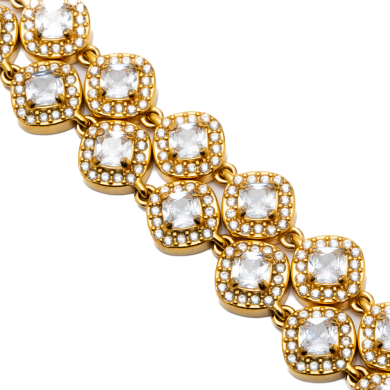 COLLAR ZO13667N DORADO Acero Inoxidable E43