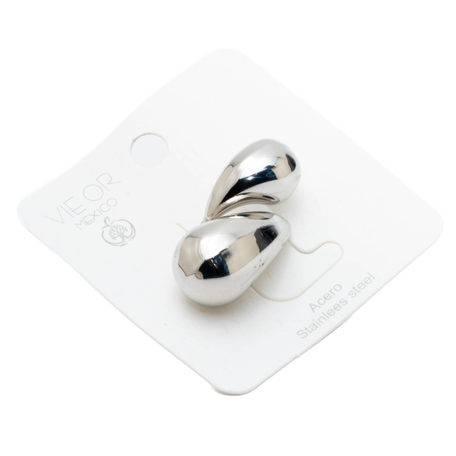 ANILLO ZO9433R/20*26MM/300 PLATEADO Acero Inoxidable 2A34