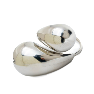 ANILLO ZO9433R/20*26MM/300 PLATEADO Acero Inoxidable 2A34