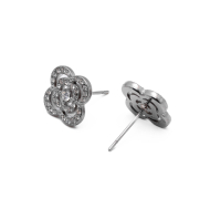 ARETES ZO14816E PLATEADO Acero Inoxidable F32