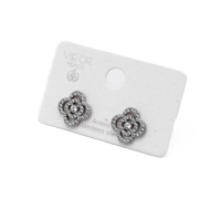 ARETES ZO14816E PLATEADO Acero Inoxidable F32