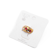 ANILLO ZO13993R ROSA DORADO A42