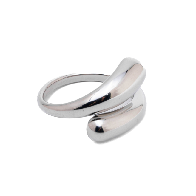 ANILLO ZO15884R PLATEADO Acero Inoxidable 2A34