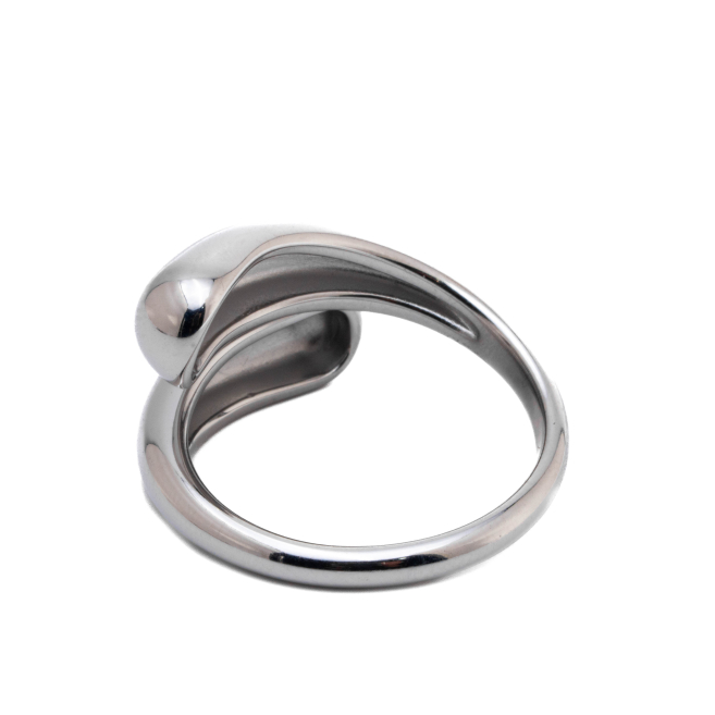ANILLO ZO15884R PLATEADO Acero Inoxidable 2A34