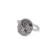 ANILLO ZO15491R PLATEADO Acero Inoxidable 2A33