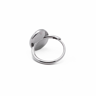 ANILLO ZO15491R PLATEADO Acero Inoxidable 2A33