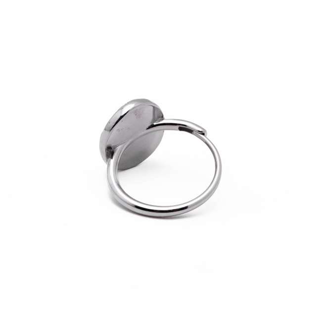 ANILLO ZO15491R PLATEADO Acero Inoxidable 2A33