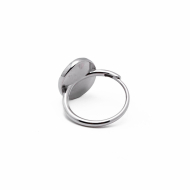 ANILLO ZO15491R PLATEADO Acero Inoxidable 2A33