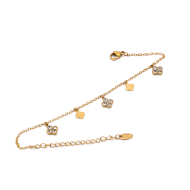 PULSERA ZO15128B DORADO Acero Inoxidable 2B18