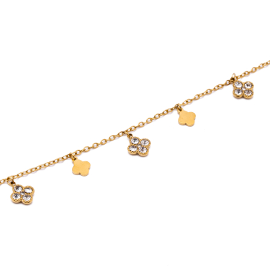 PULSERA ZO15128B DORADO Acero Inoxidable 2B18