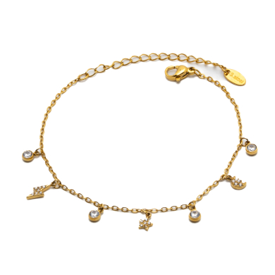 PULSERA ZO14906B DORADO Acero Inoxidable 2B17